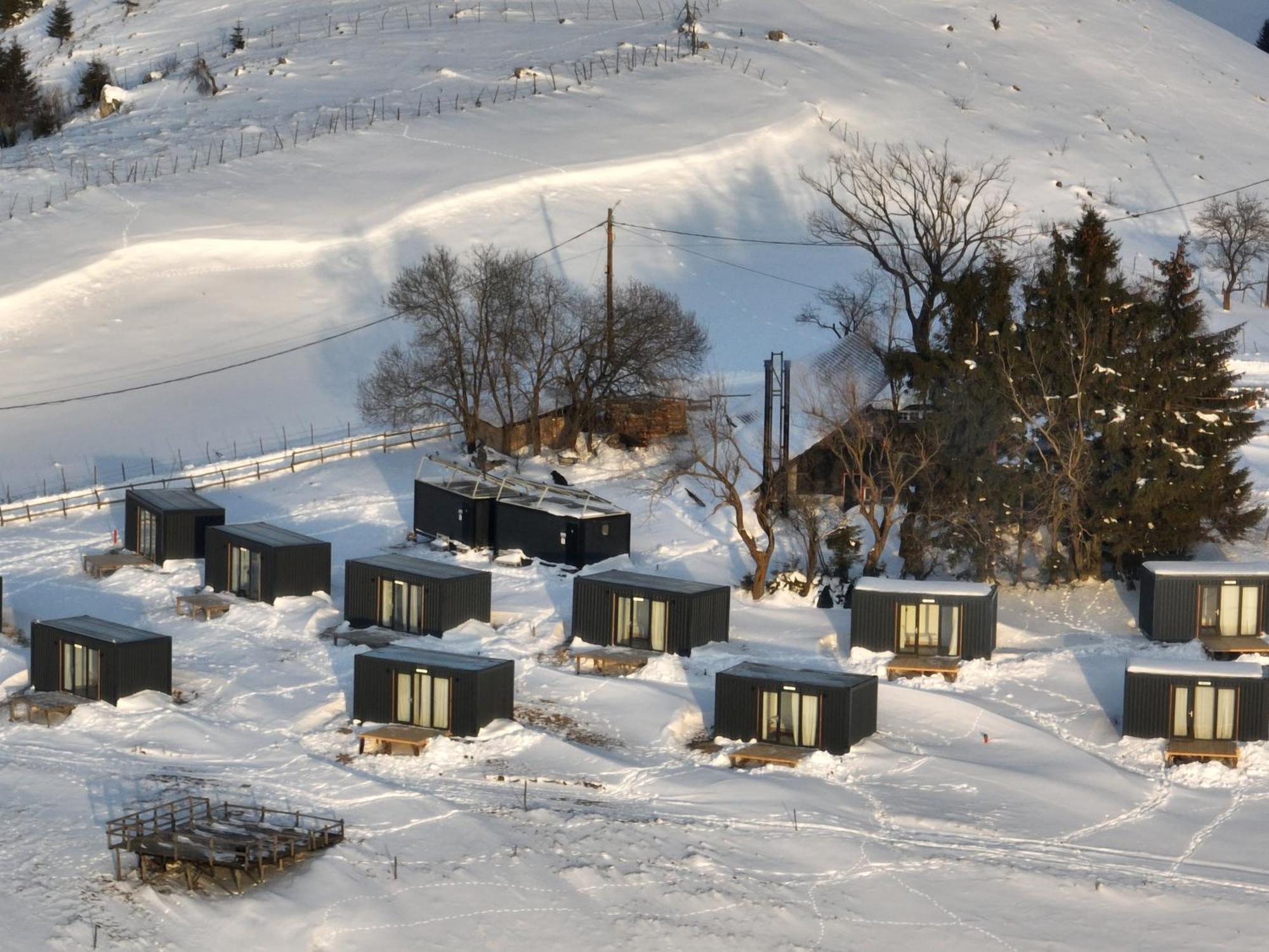 Ursa Mica Glamping Resort Şirnea Exterior foto